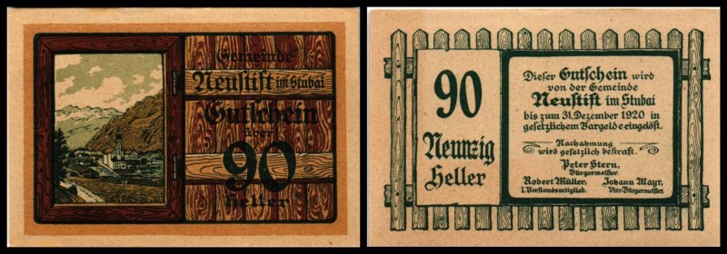 Neustift
 40,70,90 Heller I