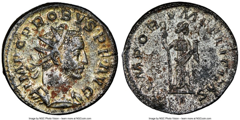 Probus (AD 276-282). BI antoninianus (22mm, 3.90 gm, 7h). NGC Choice AU 5/5 - 4/...