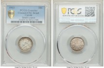 George V "Small Leaves" 10 Cents 1913 UNC Details (Cleaned) PCGS, Ottawa mint, KM23. Fully struck and starting to re-tone. 

HID09801242017