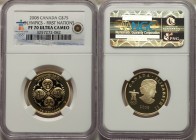 Elizabeth II gold Proof 75 Dollars 2008 PR70 Ultra Cameo NGC, KM821. First Nations of the Vancouver Winter Olympics issue. AGW 0.2249 oz.

HID09801242...