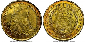 Charles IV gold 8 Escudos 1793 P-JF AU55 NGC, KM62.2. AGW 0.7614 oz.

HID09801242017