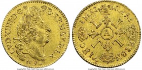 Louis XIV gold Louis d'Or 1694-A AU58 NGC, Paris mint, KM302.1.

HID09801242017