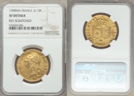 Louis XVI gold 2 Louis d'Or 1789-MA XF Details (Reverse Scratched) NGC, Marseille mint, KM592.10. AGW 0.4510 oz.

HID09801242017