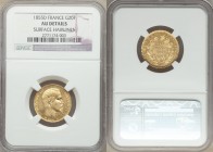 Napoleon III gold 20 Francs 1855-D AU Details (Surface Hairlines) NGC, Lyon mint, KM781.3. AGW 0.1867 oz.

HID09801242017