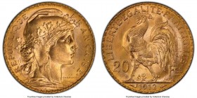 Republic gold 20 Francs 1912 MS66 PCGS, Paris mint, KM857, Gad-1064a. AGW 0.1867 oz.

HID09801242017