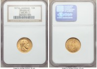 Prussia. Wilhelm I gold 10 Mark 1872-A MS65 NGC, Berlin mint, KM502.

HID09801242017
