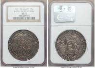 Saxe-Middle-Weimar. Johann III & Seven Brothers 1611-WA XF45 NGC, Saalfeld mint, Dav-7523. Reflective rose-gray toning with teal and gold highlights. ...