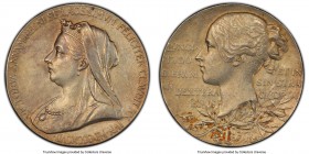 Victoria silver Matte Specimen "Diamond Jubilee" Medal 1897 SP62 PCGS, Eimer-1817b, BHM-3506. 25mm. By G W de Saulles after T. Brock and W. Wyon. VICT...