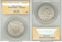 USA Administration Peso 1911-S AU55 Details (Cleaned) ANACS, San Francisco mint, KM172.

HID09801242017