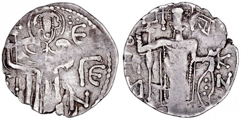 IMPERIO BIZANTINO
MANUEL I. Asper. AR. (1238-1263). Trebisonda. 2,18 g. BC.2601...