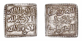 MONEDAS ÁRABES
IMPERIO ALMOHADE
ANTI-ALMOHADES
Dírhem. AR. Sin ceca. 1,54 g. Me.205. MBC+