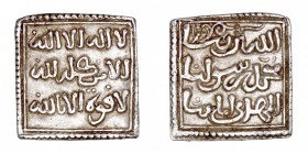 MONEDAS ÁRABES
IMPERIO ALMOHADE
ANTI-ALMOHADES
Dírhem. AR. Sin ceca. 1,56 g. Me.205. MBC+