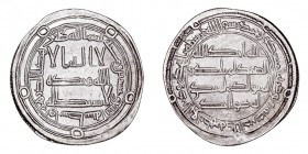 MONEDAS ÁRABES
ACUÑACIONES DE ORIENTE
Hixem Ben Abdelmalik. Dírhem. AR. Wasit. 122 H. MI. pág. 60. EBC+