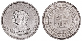 MONEDAS EXTRANJERAS
PORTUGAL
Carlos I. 200 Reis. AR. 1898. 4,95 g. GO.10,1. EBC-