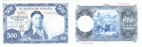 BILLETES
ESTADO ESPAÑOL, BANCO DE ESPAÑA
500 Pesetas. 22 Julio 1954. Serie F. ED.D69A. SC
