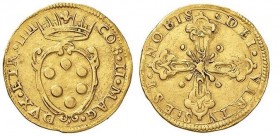 FIRENZE. Cosimo II (1608-1620) Doppia. D/ Stemma. R/ Croce. - gr. 6,72 - MIR 253 Rare BB