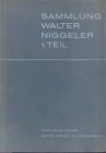 BANK LEU AG & MUNZEN UND MEDAILLEN AG. Basel Asta 3-4/12/1965. Sammlung Walter Niggler I Teil. Griechische munzen. Editorial binding, lots 554, pl. 32...