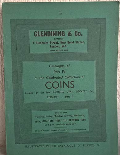 GLENDINING & Co. London, 11-17/10/1956. Catalogue of Part IV of the Celebreted C...