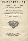BELLATI F. - Dissertazione di Francesco Bellati. sopra varie antiche monete inedite spettanti all Austriaca Lombardia. Con alcune correzioni, ed utili...