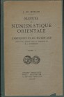 DE MORGAN J. - Manuel de numismatique orientale de l'antiquité et du moyen age. Paris 1923-1936. pp.  480,  molte illustrazioni nel testo. ril. tela, ...