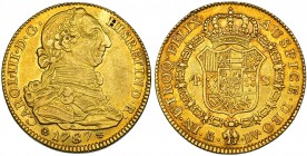 4 escudos 1787. Madrid. DV. VI-1471. MBC+/EBC-.