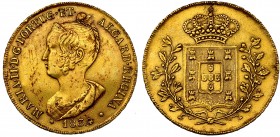 PORTUGAL. María II. Peça. 1834. GO-19.01. Pequeñas marcas. MBC.