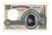 PORTUGAL. 100 escudos. Banco de Portugal. Similar a la anterior. Serie BS. PICK-152. MBC+.