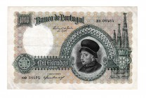 PORTUGAL. 100 escudos. Banco de Portugal. Similar a la anterior. Serie ER. PICK-152. MBC+.