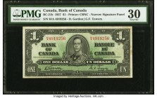 Canada Bank of Canada $1 2.1.1937 BC-21b PMG Very Fine 30. 

HID09801242017