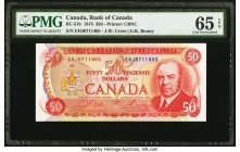 Canada Bank of Canada $50 1975 BC-51b PMG Gem Uncirculated 65 EPQ. 

HID09801242017