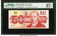 Canada Bank of Canada $50 1988 BC-59a PMG Superb Gem Unc 67 EPQ. 

HID09801242017