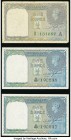 India Government of India 1 Rupee 1940 Pick 25a (2); Pick 25d Fine-Very Fine or Better. 

HID09801242017