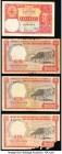 Malaya and British Borneo Board of Commissioners of Currency 10 Dollars 1.3.1961 Pick 9b (2); 9c Good or Better; Sarawak Government of Sarawak 10 Cent...