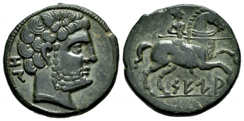 Sekia. As. 120-20 a.C. Ejea de Caballeros (Zaragoza). (Abh-2160). (Acip-1443). A...