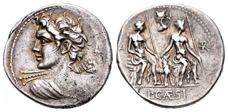 Caesius. Denario. 112-111 a.C. South of Italy. (Ffc-222). (Craw-298/1). (Cal-297...