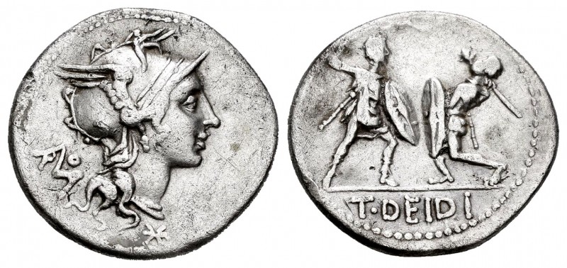 Didius. Denario. 112-113 d.C. Uncertain mint. (Ffc-675). (Craw-294-1). (Cal-539)...