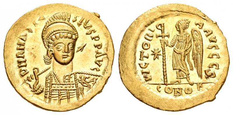 Anastasius. Sólido. 491-518 d.C. Constantinople. (S-5). (Ratto-321). Rev.: VICTO...