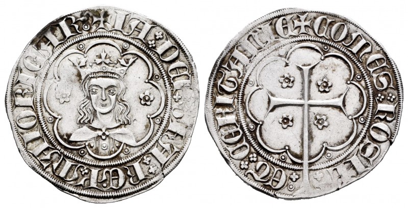 The Crown of Aragon. 1 real. Mallorca. (Cru G-2522). (Cru-555). Anv.: +IA:DEI:GR...