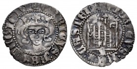 Kingdom of Castille and Leon. Enrique II (1368-1379). Cornado. Sevilla. (Bautista-659). Ve. 0,75 g. Mint mark “S” below the castle. Slighty wavy flan....