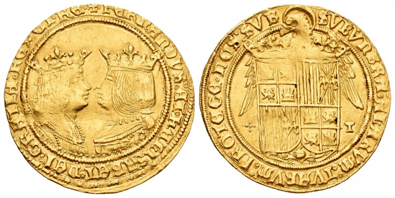 Catholic Kings (1474-1504). Doble excelente. Toledo. (Cal 2008-97). (Tauler-279)...