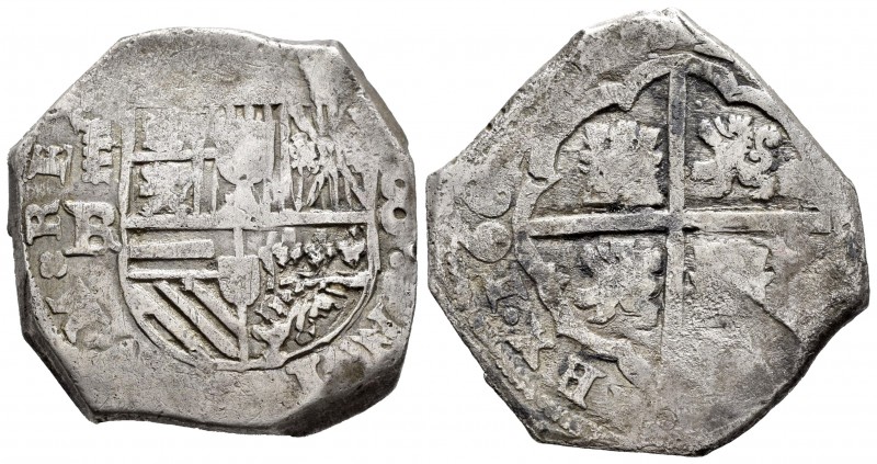 Philip IV (1621-1665). 8 reales. ¿1662?. Segovia. B/R (Bernardo Pedrera). (Cal 2...