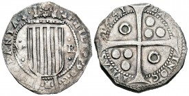 Philip IV (1621-1665). 5 reales. 1641. Barcelona. (Cal 2008-36). Ag. 12,54 g. Good strike for this issue. Full date. Toned. Almost XF. Est...600,00.