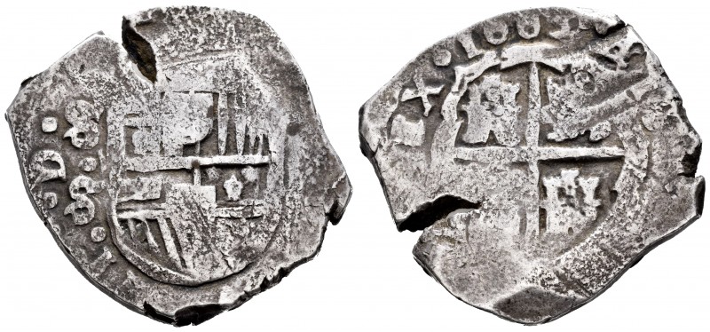 Charles II (1665-1700). 8 reales. 1683. Sevilla. S. (Cal 2008-tipo 82, no cita e...