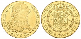Charles III (1759-1788). 4 escudos. 1796. Madrid. DV. (Cal 2008-311). Au. 13,47 g. Original luster. Scarce. AU. Est...700,00.
