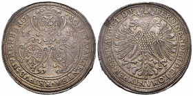 Germany. Nurnberg. Ferdinand II. 1 thaler. 1627. Nuremberg. (Km-52). (Dav-5636). Ag. 29,28 g. Nice patina. Almost XF. Est...400,00.