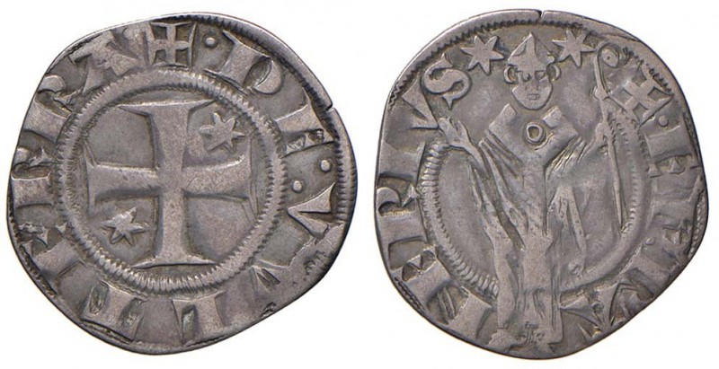 BERIGNONE Ranieri III Belforti, Vescovo (1301-1321) Grosso – CNI 7 Biaggi 357 MI...
