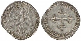 CARMAGNOLA Michele Antonio di Saluzzo (1504-1528) Rolabasso – MIR 147/1 AG (g 2,93) Graffietti al R/ e modesta frattura del tondello
BB+