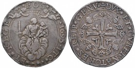 GENOVA Dogi Biennali (1637-1797) Doppio scudo 1695 – MIR 290/29 AG (g 76,46) RR Colpetti e graffietti
qBB