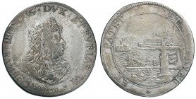LIVORNO Cosimo III (1670-1723) Tollero 1670 – R.M. 13 AG (g 26,48) RR
MB+/BB