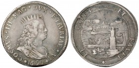 LIVORNO Cosimo III (1670-1723) Tollero 1697 – MIR 64/12 AG (g 26,87)
MB+